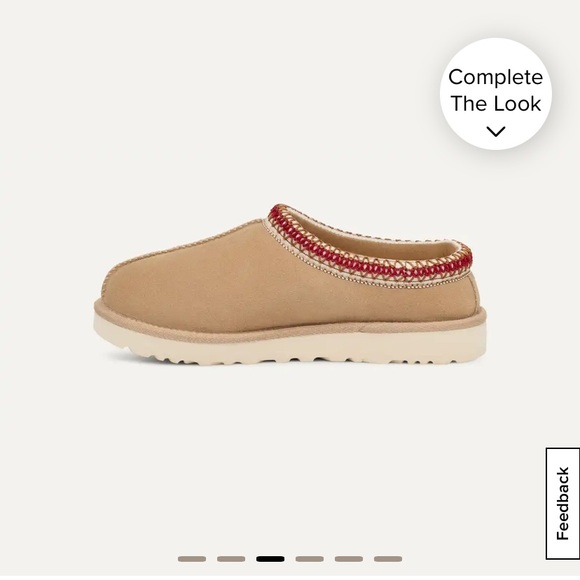 UGG Tasman size 6 sand slipper women’s - Picture 2 of 6